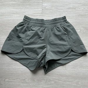 Lululemon Grey-Green Shorts